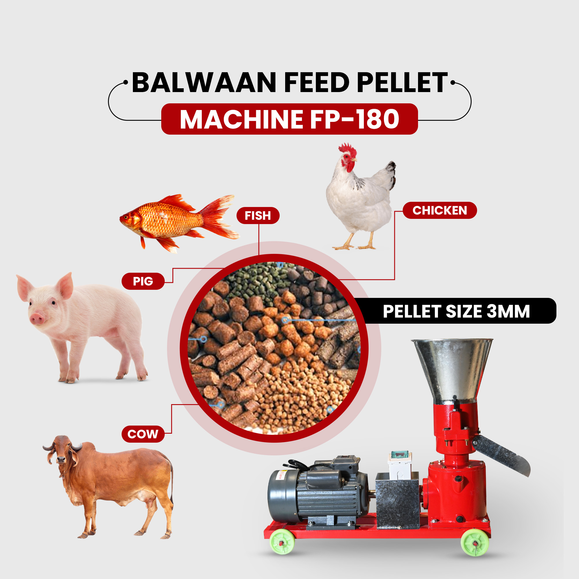 Balwaan Feed Pellet FP-180