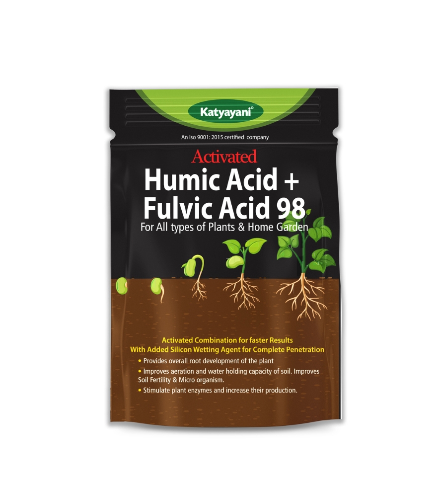 Katyayani Npk 20 20 20 Fertilizer (Mix micro 10gm Humic fulvic acid 30gm) 3 IN 1 Pack